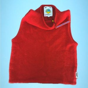 Unif red sweater tank SOLD